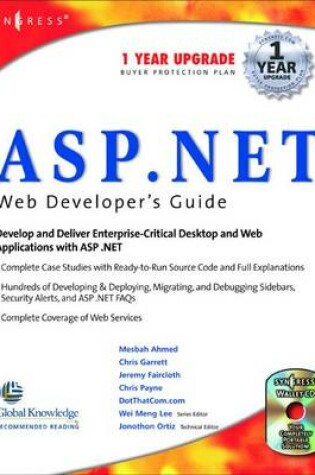 Cover of ASP.Net Web Developer's Guide