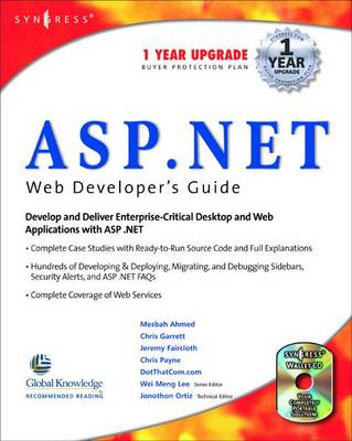 Book cover for ASP.Net Web Developer's Guide