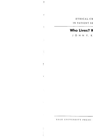 Cover of Who Lives? Who Dies?