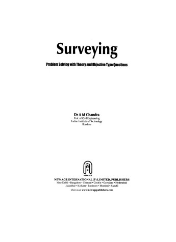 Book cover for Surveying