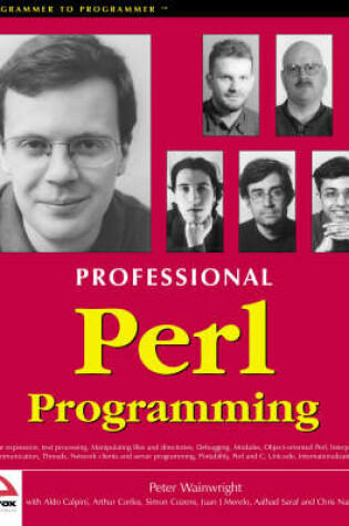 Cover of Professional Perl Programming