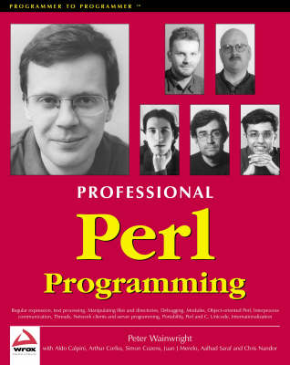 Cover of Professional Perl Programming