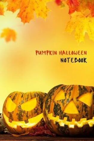 Cover of Pumpkin Halloween Notebook