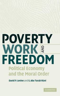 Book cover for Poverty, Work, and Freedom