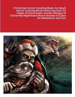 Cover of Christmas Horror Coloring Book