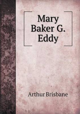 Book cover for Mary Baker G. Eddy