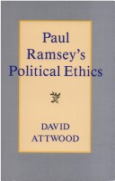 Book cover for Paul Ramsey's Political Ethics