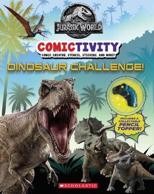 Book cover for Jurassic World Comictivity: Dinosaur Challenge! (Universal)