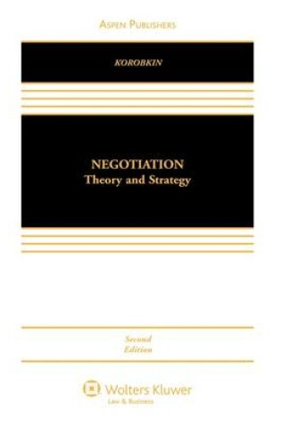 Cover of Negotiation Theory and Strategy