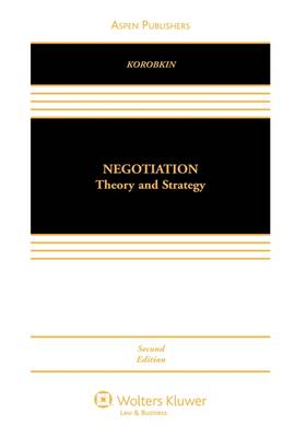 Book cover for Negotiation Theory and Strategy