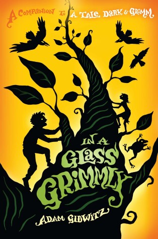 Book cover for In a Glass Grimmly