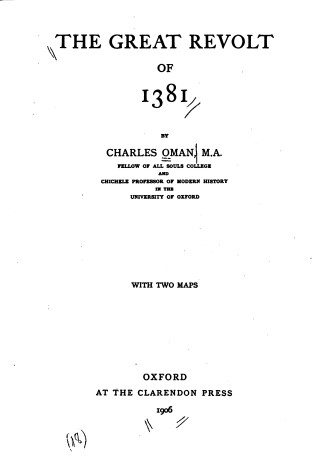 Cover of Great Revolt of 1381