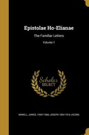 Cover of Epistolae Ho-Elianae