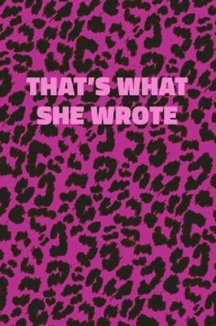 Cover of That's What She Wrote