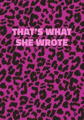 Book cover for That's What She Wrote