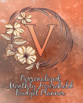 Book cover for V