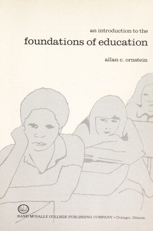 Cover of Introduction to the Foundations of Education