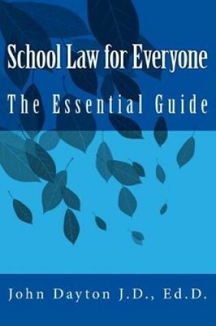 Cover of School Law for Everyone