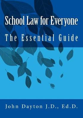 Book cover for School Law for Everyone