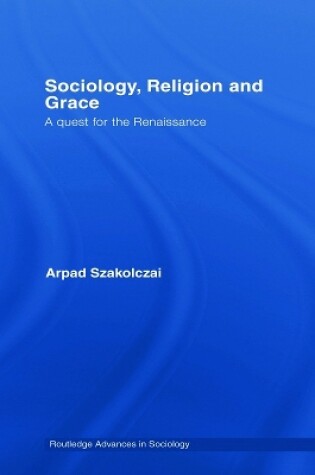 Cover of Sociology, Religion and Grace