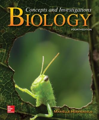 Book cover for Biology: Concepts and Investigations