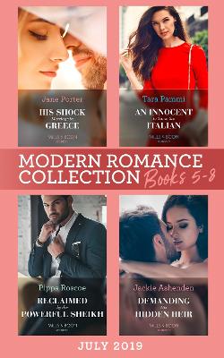 Book cover for Modern Romance July 2019 Books 5-8