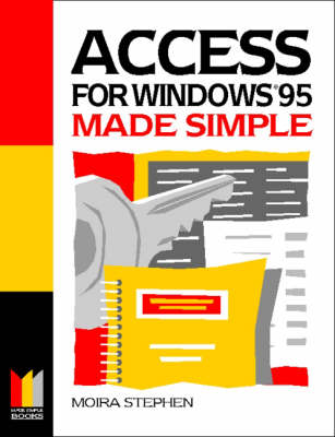 Book cover for Access for Windows 95 Made Simple