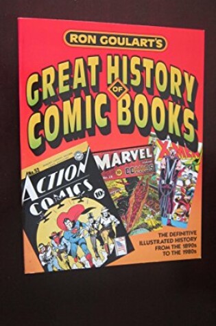 Cover of Ron Goulart's Great History of Comic Books