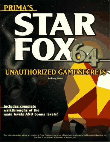 Book cover for Star Fox 64 Unauthorised Game Secrets