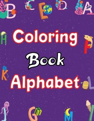 Book cover for Coloring Book Alphabet