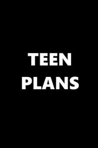 Cover of 2020 Weekly Planner School Theme Teen Plans Black White 134 Pages