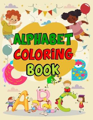 Book cover for Alphabet Coloring Book