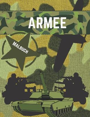 Book cover for Armee Malbuch