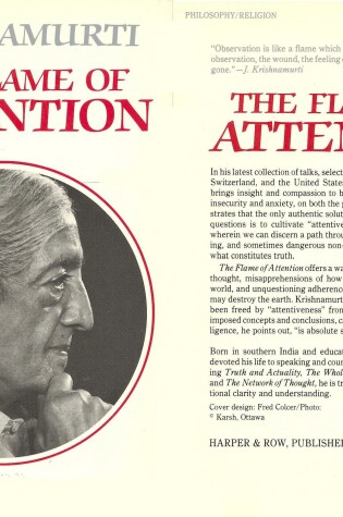 Cover of The Flame of Attention