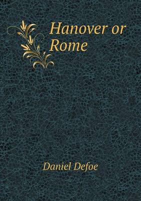 Book cover for Hanover or Rome