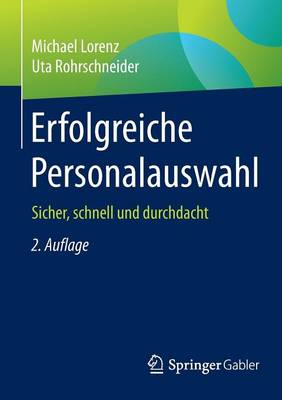 Book cover for Erfolgreiche Personalauswahl