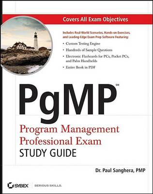 Book cover for Pgmp: Program Management Professional Exam Study Guide