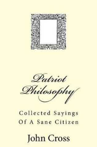 Cover of Patriot Philosophy