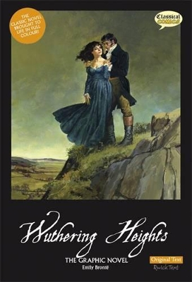 Book cover for Wuthering Heights the Graphic Novel Original Text