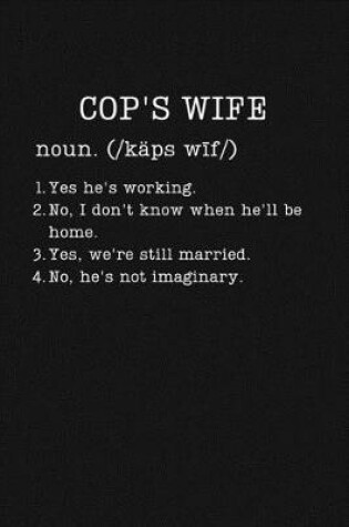 Cover of Cop's Wife