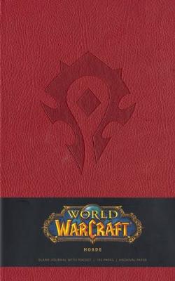 Book cover for World of Warcraft Horde Hardcover Blank Journal