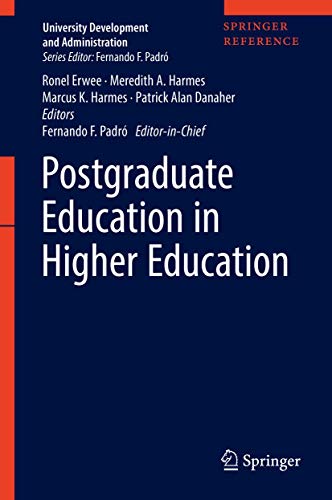 Cover of Postgraduate Education in Higher Education