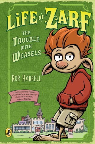 Book cover for The Trouble with Weasels