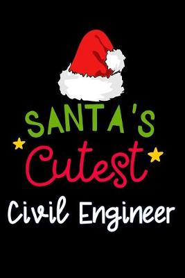 Book cover for santa's cutest Civil Engineer