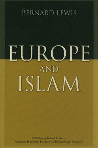 Cover of Europe and Islam