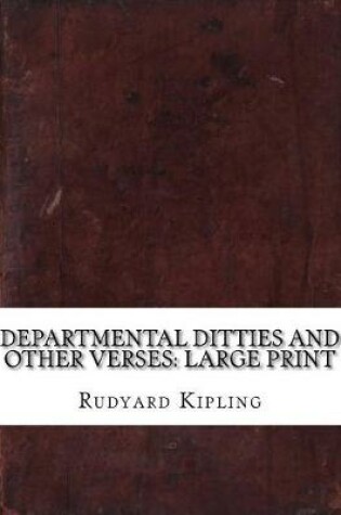 Cover of Departmental Ditties and other verses