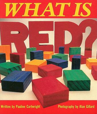 Book cover for What is Red? (Sat Sml USA)