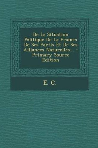 Cover of De La Situation Politique De La France