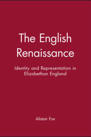 Cover of The English Renaissance