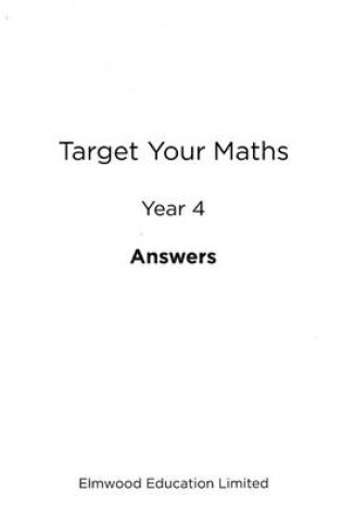 Cover of Target Your Maths Year 4 Answer Book